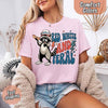 Red White & Feral Comfort Colors Tee – Funny Raccoon 4th of July Shirt by Adorb Custom Tees