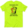 Remember Kids - Safety Yellow T-Shirt by Armed American Supply