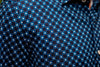 Retro Blues Long Sleeve Tech Shirt by Buki