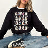 Retro Ghost Book Club Sweatshirt – Bookish Ghost Reading Tee, Halloween Gift for Book Lovers by Dog Mom Hat