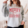 Retro Merry Christmas Santa Sweatshirt by Dog Mom Hat