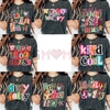 Retro Positivity Collage T-Shirt – Comfort Colors® Christian Faith Y2K Aesthetic by Dog Mom Hat