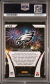Graded 2021 Panini Prizm Devonta Smith #F12 Fireworks Rookie RC Football Card PSA 10 Gem Mint