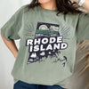 Rhode Island State Vintage Shirt by EnjoyMyDesign LLC