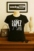Ricardo Lopez Tale of the Tape Mexico Mexican Boxing Stats Graphic Tee Shirt by MyWackyTees