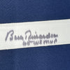 Framed Autographed/Signed Bobby Richardson 60 WS MVP 35x39 New York Blue Baseball Jersey JSA COA