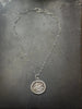 Sterling Silver Horse Necklace | Galloping Horse Mountain Scene Silver Necklace by mend metalworks