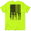 Rifle Flag - Safety Yellow T-Shirt by Armed American Supply