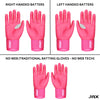 Jax Batting Gloves | Pink | Strap Cuff