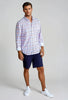Rob Plaid Long Sleeve Tech Shirt by Buki