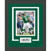 Framed Aaron Rodgers Laser Engraved Signature Auto New York Jets 11x14 Football Photo by Hall of Fame Sports Memorabilia