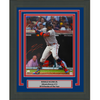 Framed Autographed/Signed Ronald Acuna Jr. Atlanta Braves 16x20 Baseball Photo JSA COA #6