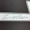 Framed Autographed/Signed Cristiano Ronaldo 35x39 Manchester United Black Soccer Jersey Beckett BAS COA