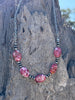 Rosewood Mosaic Beaded Chain Necklace by Wild Junkie
