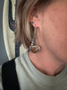 Mookeite Jasper Earrings | Sterling Silver Swing Dangles | Earthy Movement Jewelry by mend metalworks