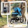 3 Wheels Pet Stroller for Small Dogs and Medium Dogs by Furr Baby Gifts