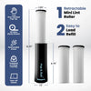 Retractable Mini Lint Roller for Pet Hair with 2 Refills by Rubyloo