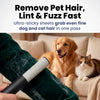 Retractable Mini Lint Roller for Pet Hair with 2 Refills by Rubyloo