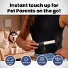 Retractable Mini Lint Roller for Pet Hair with 2 Refills by Rubyloo