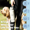 Dog + Human Water Bottle with Detachable Dog Bowl by Rubyloo