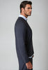 Rugvee Pullover V-Neck Sweatshirt - Charcoal Grey by Buki