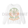 Rustic Yule Winter Solstice Sweatshirt by Dog Mom Hat