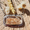 Garden Quartz Lodolite Landscape Necklace by mend metalworks