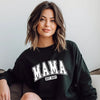 Mama Est Sweatshirt With Kids Names on Sleeve by EnjoyMyDesign LLC
