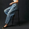 Women’s Mid Rise Wide Leg Jeans by FitiqueFit
