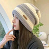 Unisex Stacking Knitted Beanie Cap – Winter Warm Striped Hip-Hop Bonnet Hat by FitiqueFit