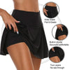 Women Skorts Above Knee Double-Layer