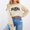 Grandma Est Sweatshirt With Grandkids Names on Sleeve by EnjoyMyDesign LLC