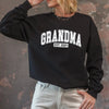Grandma Est Sweatshirt With Grandkids Names on Sleeve by EnjoyMyDesign LLC