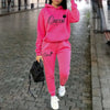 Women’s “Queen” Graphic 2-Piece Hoodie & Pants Tracksuit Set by FitiqueFit