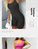 Seamless One-Piece Short Yoga Sportswear