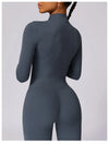 Yoga Jumpsuit Long Sleeved Zipper Rompers