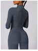 Yoga Jumpsuit Long Sleeved Zipper Rompers