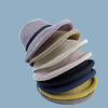 Classic Style Straw Hat Women Foldable Traveling Summer Women's Big Sun Hat Vintage Design Wide Side Straw Hat Female Summer Beach Hat Holiday Party Cap 56-58CM by Stevvex