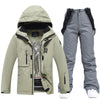 Women Windproof 10k Waterproof Snowboarding Sets Snow Jackets and Pants