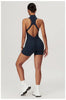 Women Jumpsuit Sleeveless Slim Activewear