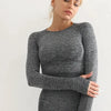 Seamless Yoga Crop Top for Women by FitiqueFit