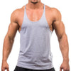 New Style Jogger Gym Singlet Training Bodybuilding Tank Top Sleeveless Cotton
