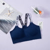 Women Letter Strap Sports Bra