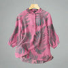 Vintage Cotton-Linen Button Down Blouse by FitiqueFit