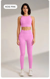 Women's High Waisted Leggings and Top