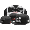 Classic Snapback Hat – Flat Bill Adjustable Baseball Cap by FitiqueFit