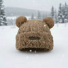 Letter Bear Ears Knitted Woolen Hat – Cute Cat-Ears Beanie for Women by FitiqueFit