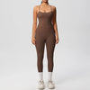 Women 2pcs Patchwork Sport Yoga Suit Training Tummy Tuck and Hip Lift