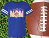 Football Mom Graphic Tee by Anchored Grace Boutique