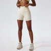 Super Soft Fabric Yoga Gym Shorts High Waist Sports Leggings Workout Cycling